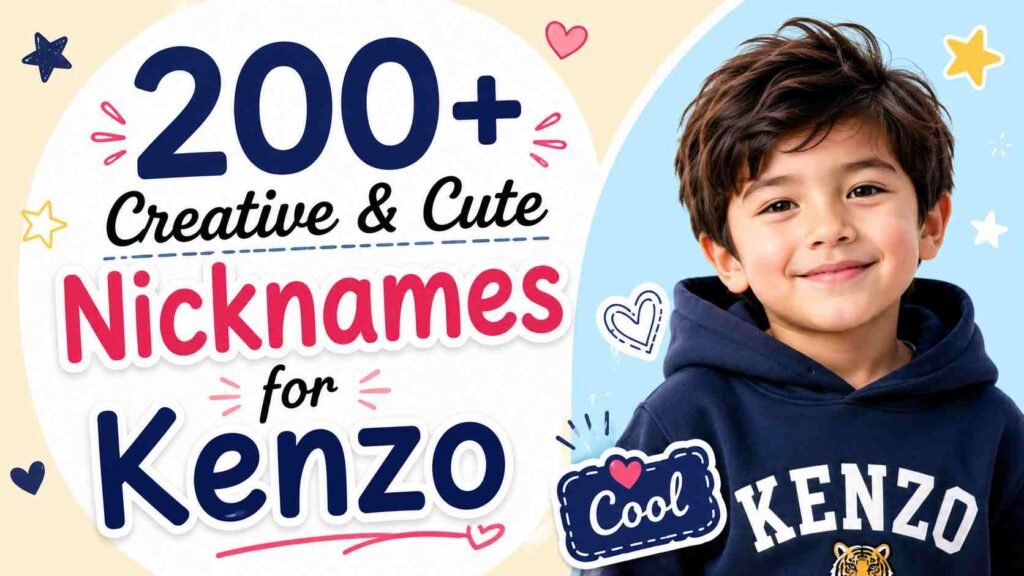 Nicknames for Kenzo