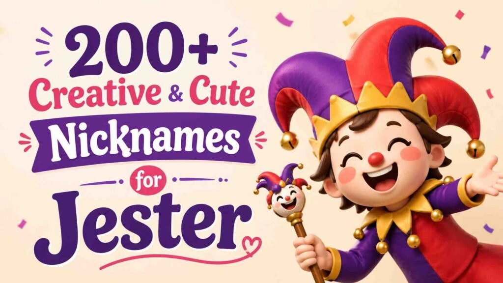 Nicknames for Jester