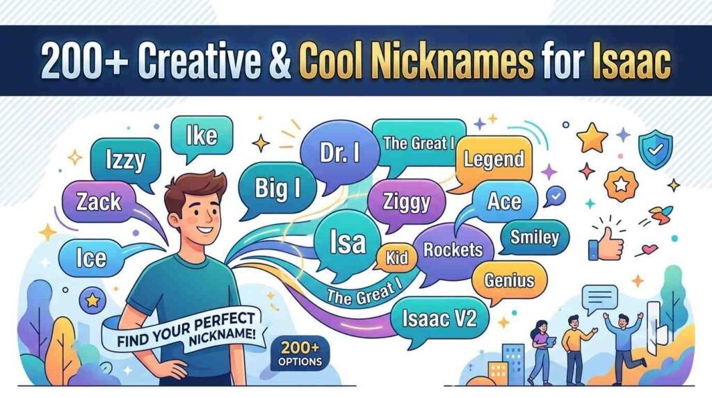 Nicknames for Isaac