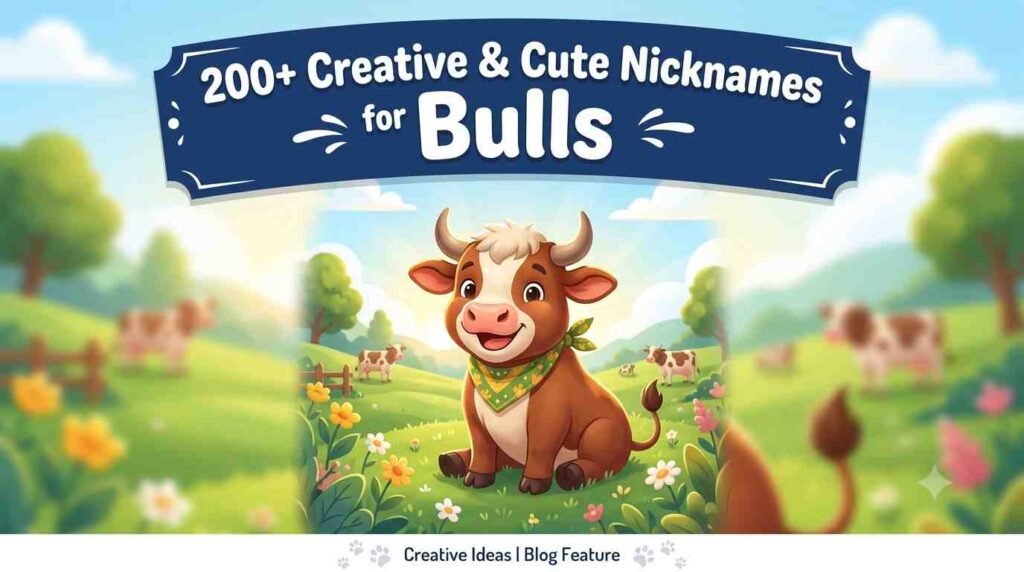 Nicknames for Bulls