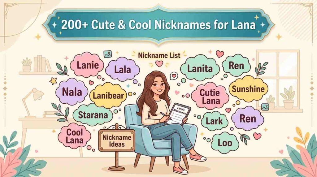 Nicknames for Lana