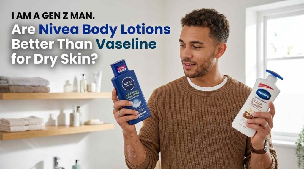 I Am a Gen Z Man. Are Nivea Body Lotions Better Than Vaseline for Dry Skin?