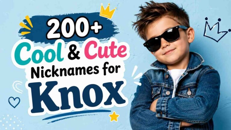 Nicknames for Knox