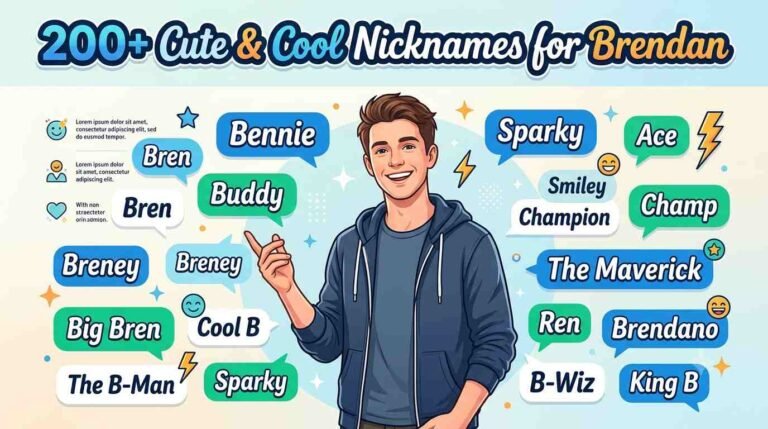 Nicknames for Brendan