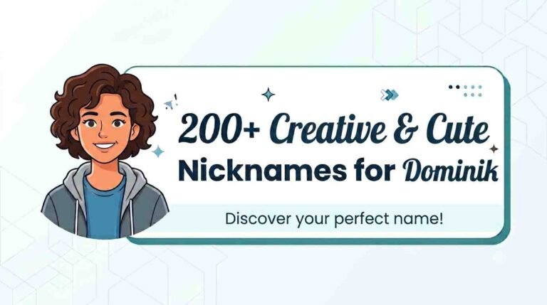 Nicknames for Dominik