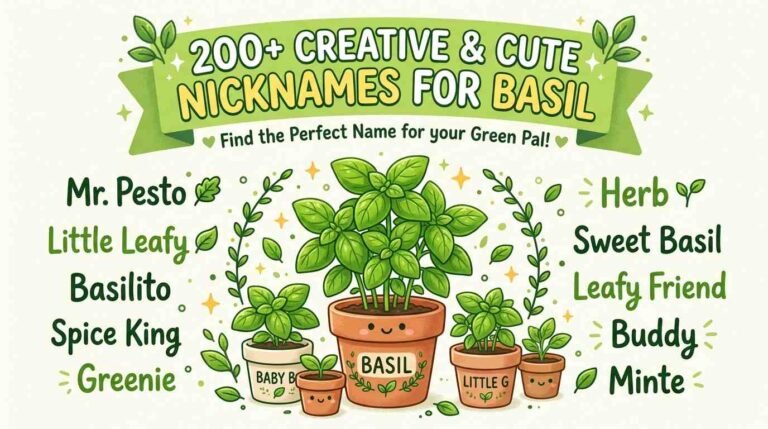 Nicknames for Basil
