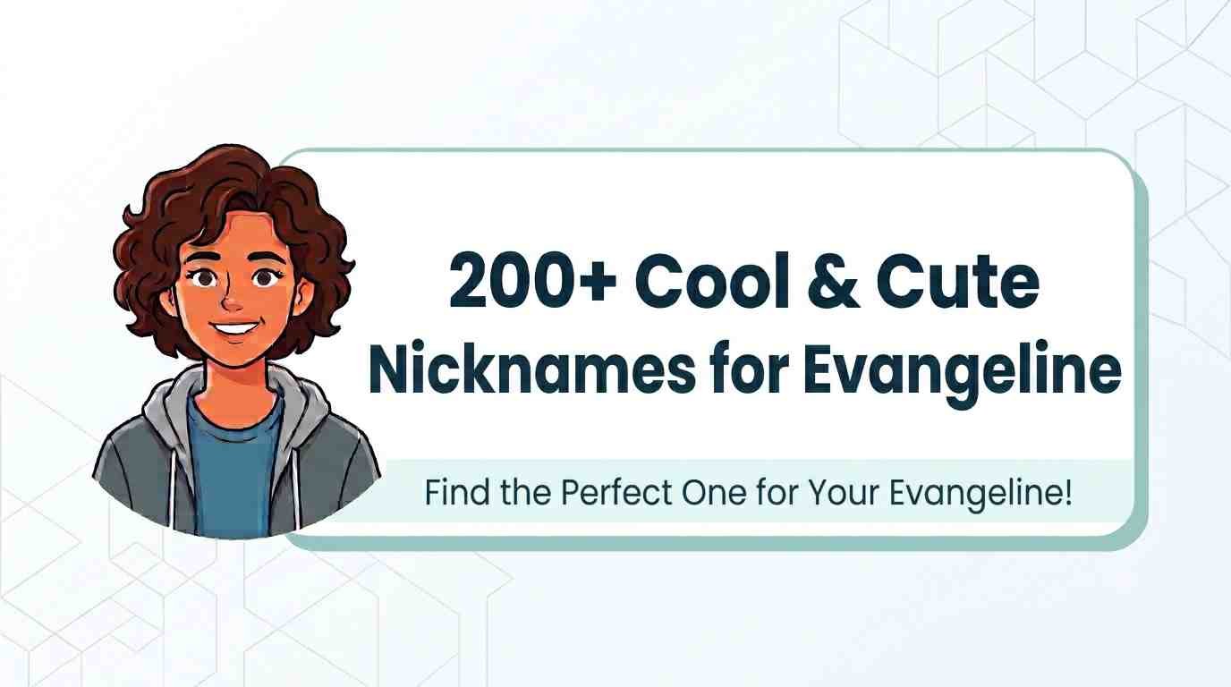 Nicknames for Evangeline