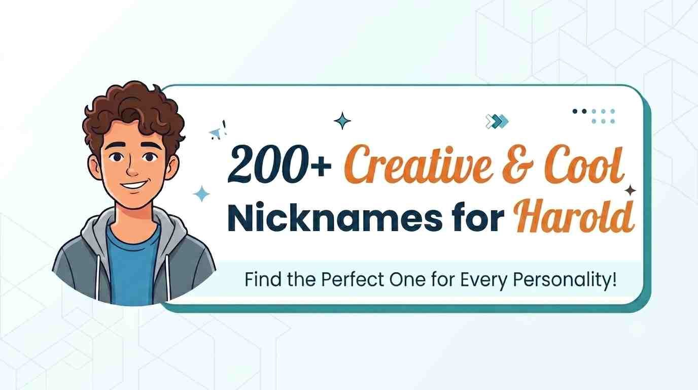 Nicknames for Harold