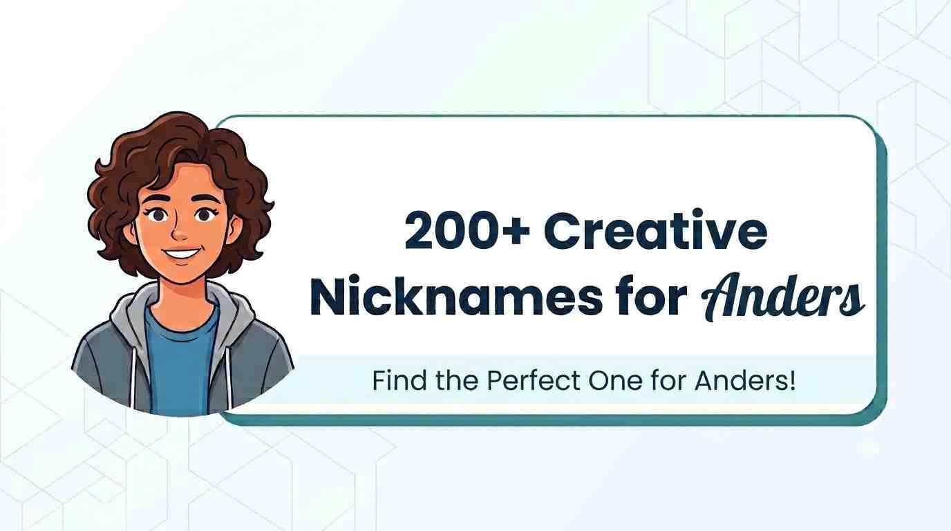 Nicknames for Anders