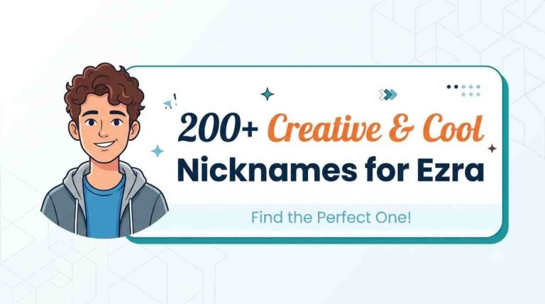 Nicknames for Ezra