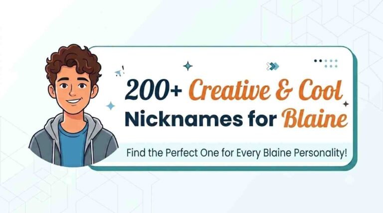 Nicknames for Blaine