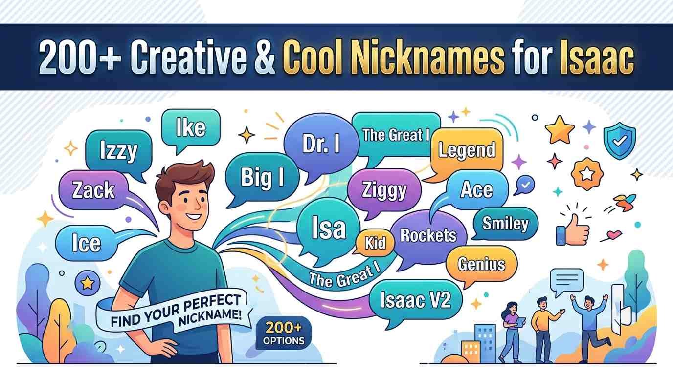 Nicknames for Isaac