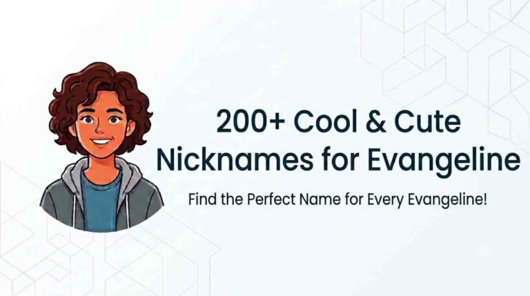 Nicknames for Evangeline