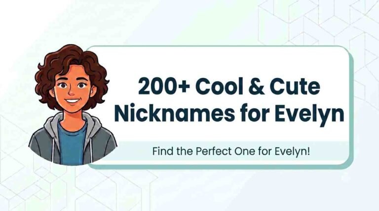 Nicknames for Evelyn