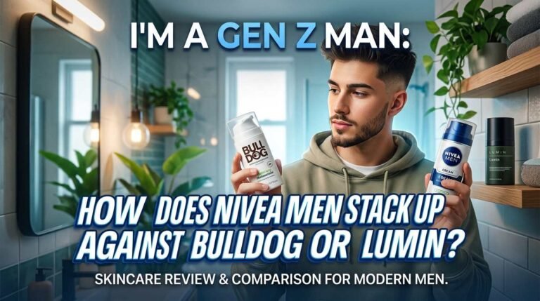 I'm a Gen Z Man: How Does Nivea Men Stack Up Against Bulldog or Lumin?